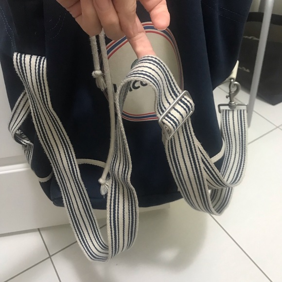 Vintage Lacoste canvas and Leather bag - Picture 11 of 12